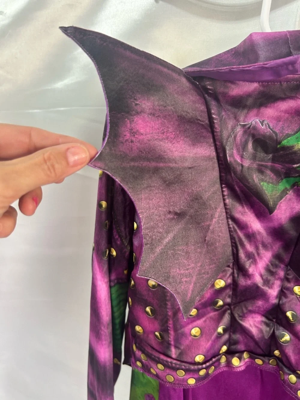 Disney Descendants Mal Purple & Green 3-piece Costume Set | Size Medium 8-10